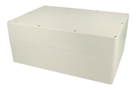 Obudowa; uniwersalna; P20883-IP68; poliwęglan; 360mm; 250mm; 150mm; IP68; jasnoszary; Gainta; RoHS