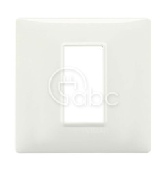 Ramka ozdobna Plana, 1M centralnie, Ivory, 14641.02