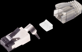 BS08-02050 Modular plug, RJ45 interlock