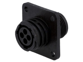 Złącze CPC EMEA żeńskie gwint zewnętrzny 4-PIN CPC-0-0182921-1