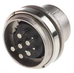 Wtyk Din 6 -pinowe Montaż na panelu M16 300 V