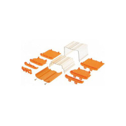 Weidm&#xFC;ller 1185060000 AP 100 DIN Rail end piece 108.2x27.2x23.8mm 20pcs