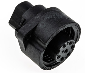 Złącze wielostykowe przemysłowe 6+PE-pinowe, panelowe Gniazdo Amphenol Industrial