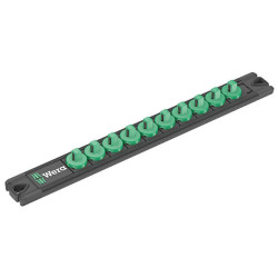 Wera 05136420001 9600 Magnetic Socket Rail 1/4&quot; empty 30 x 270mm