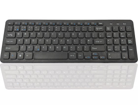 Klawiatura Kompaktowa bezprzewodowa, kolor: Czarny, Bluetooth, QWERTY (Wielka Brytania), Ceratech