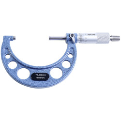 Basetech 1599710 Micrometer 75-100 mm Range 0.01 mm DIN 863-1