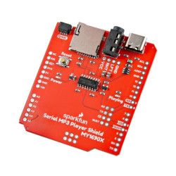 Serial MP3 Player Shield - MY1690X - nakładka dla Arduino - SparkFun DEV-28021