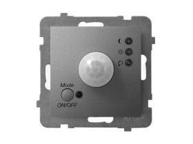 ARIA Czujnik ruchu szary mat ŁP-16U/m/70 OSPEL