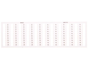 Ramka z oznacznikami 50x 3/4 jasnozielona 209-719 /5szt./