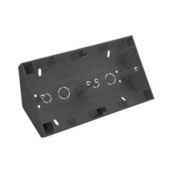 Simon 55 Puszka natynkowa narożna 2-krotna do ramek LINE/DUO Grafitowy mat TPNR2/116