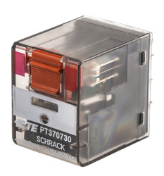 Przekaźnik mocy 230V ac 3PDT TE Connectivity, montaż PCB 19465Ω Szybkie łączenie