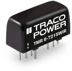 TracoPower TMR 6-2423WIR Przetwornica DC/DC, do PCB 24 V/DC 200 mA 6 W Ilość wyjść: 2 x Content 1 szt.