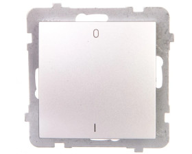 AS Łącznik podwójny srebro ŁP-11G/m/18