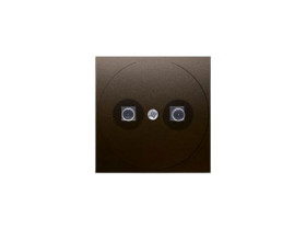 SIMON 54 Pokrywy gniazda ekwipotencjalnego brąz mat DGE1P/46 KONTAKT SIMON