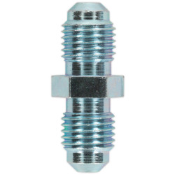 Sealey BN3824MC Brake Tube Connectors 3/8&quot;UNF x 24tpi Male to Male Pack of 10