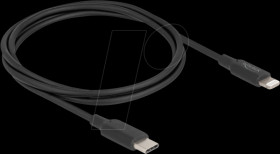 85410 Sync &amp; charging cable, USB-C -> Lightning, MFi,1 m