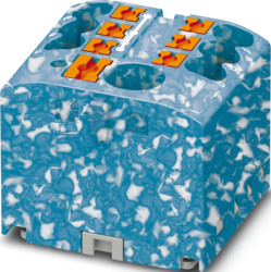 Distribution block, push-in connection, 0.5-10 mm², 41 A, 6 kV, multicoloured, 1091674