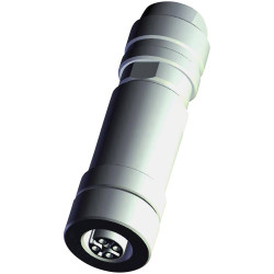 TE Connectivity 6-2271117-2 M12 Connector Straight Socket 12 Pins 1 pc