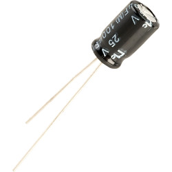 NIC NRSZ101M25V 6.3X11F 100uf 25V 105deg Nrsz Electro Capacitor