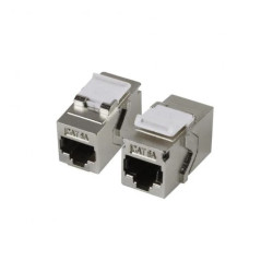 Adapter zatrzaskowy Keystone RJ45 STP, Cat.6A
