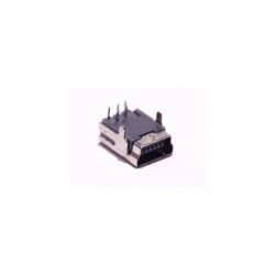 Gniazdo micro-USB 5-pin + 4-nogi do SMD - GN204