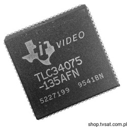 TLC34075-135AFN Video Palette RAMDAC SMD-PLCC84 TI