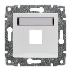 VENA Pokrywa do gniazda Keystone z polem opisowym i uchwytem z pazurkami 5102801