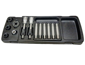 Zestaw nasadek rozmiar napędu 1/4 cala elementy: 3 Facom typ napędu Kwadratowy gniazdo XZN M8, M10