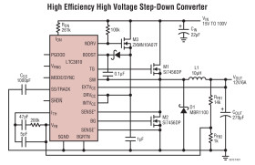 100V Current Mode Synchronous Switching Regulator Controller