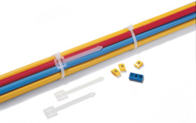 Identification sign, (L x B) 62.5 x 4.7 mm, PA, for cable maker, 151-41110