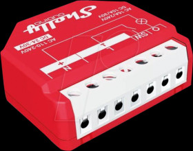 WAVE 1PM Shelly Qubino Wave 1PM, relay, max 16A, 1 channel, Z-Wave