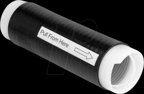 20861 Cold shrink tube, 35 x 130 mm, black, 2 pieces