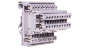 Złączka Przelotowa 2-Poziomowa 2,5Mm2 Szara Ukkb 3 2771010