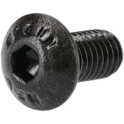 R-TECH 337375 M5 X 10 Hex Socket Button Screws Steel Black - Pack Of 100