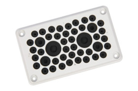 Osłona zabezpieczająca z materiału elektroizolacyjnego 40x10-13, 4x17-21, 2x27-30mm F3A-D 010145