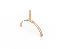 CU uchwyt gąsiorowy uniwersalny skręcanyg5 miedziany 95910103 ELKO-BIS