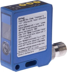 OF210120, czujnik optyczny, kolorowy, 50x40x15mm, światło białe, Sn: 30-40, 10-30V DC, 3x PNP NO, Złącze M12 5pin, IP67, PBTP+Gl