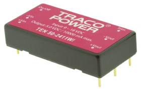 Przetwornica DC-DC, 50W, Uwe 18 → 75 V DC, Uwy 12V dc, Iwy 4.17A, TRACOPOWER