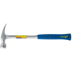 Estwing 23542 E3/20SM Milled Face Straight Framing Hammer, 20oz/560g, 13.75&quot;