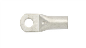 Końcówka Oczkowa Rurowa 50/M8 Miedź Cynowana Kc50f8