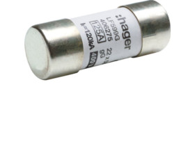 Bezpiecznik, wkładka topikowa cylindryczna 22x58mm gG 125A 400V LF599G HAGER