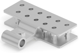 Foil connector, Ø 2.62 mm, L 25.4 mm, uninsulated, 0.8-2.0 mm², AWG 18-14, 53264-2