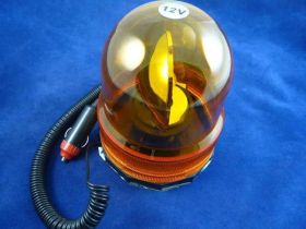 KOGUT 12V POMARAŃ.LAMPA OSTRZEGAWCZA