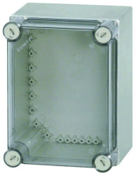 Obudowa ogólnego użytku Poliwęglan wzmacniany włóknem szklanym szerokość zew. 187.5 mm długość zew. 175 mm wys. zew.