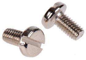 Śruby maszynowe M3 łeb z łbem walcowym soczewkowym Mosiądz długość 6.0mm skok 0.50mm