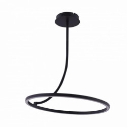 Lampa sufitowa ring ledowa z serii CORIT kolor Czarny, LED 30W 4000K - E82907-01 Zuma Line