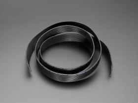 Adafruit Silicone Cover Stranded-Core Ribbon Cable - 10 Wires - 20 AWG