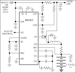 Simple Current-Limited Switch-Mode Li+ Charger Controller