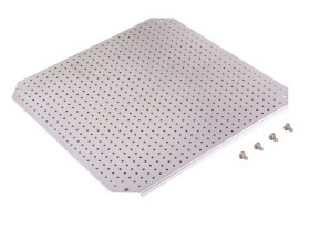 Płyta montażowa x 350mm, materiał: Galvanised Steel, Fibox