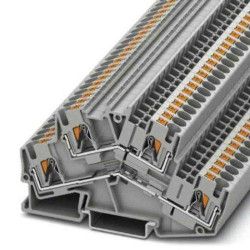 Dwurzędowa złączka szynowa Phoenix Contact 24 → 10AWGWciskane PTTBS 32A 800 V